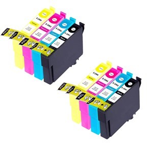 Compatible Epson T2996 (29XL) Ink Cartridges 2xCyan 2xMagenta 2xYellow 2xBlack - Pack of 8 - 2 Sets - King of Flash UK
