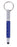 Mini Multi Function Pen with Keyring Hook, Stylus, Cross Screwdriver, Flat Screwdriver, Ruler - Makes the (Blue)