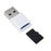 USB 3.0 Micro SD/Micro SDHC/Micro SDXC High Speed Super Fast Memory Card Reader/Writer with Silicone Case for Protection & Attaching on Keyring