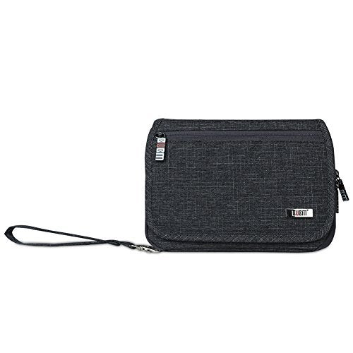 Electronic Accessories Travel Bag Foldable Durable Waterproof Portable Universal Layer Gear Case for USB Phone Cable Organizer Storage with Handle