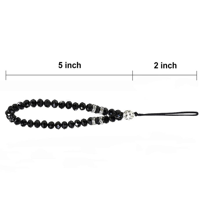 Beaded Lanyard Neck Phone Strap for Women - ID Badge Holder - Necklace Pass ID Card Holder, Key - Bling Jewelry Fashion Colourful Sparkly Lanyards for Teachers, Nurses, Students & Staff (6 Pack)
