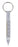 Mini Multi Function Pen with Keyring Hook, Stylus, Cross Screwdriver, Flat Screwdriver, Ruler (Silver)
