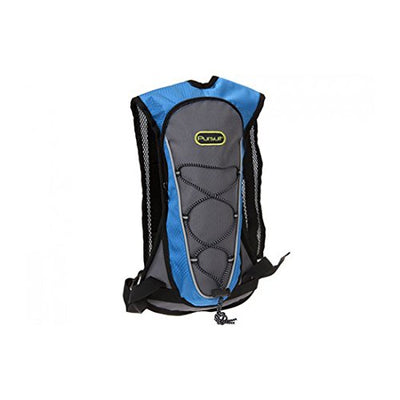 Summit Pursuit 1.5L Hydration Medium Size Back Pack With Water Bladder Included Blue For Hiking, Walking, Camping