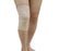Elasticated Knee Sleeve Beige Adjustable Lightweight Design with High-Performance Elastic Fabric - One Size