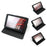 PU Leather 360 Rotational Texture Case Black Compatible for use with Motorola Xoom 2 Android Tablet