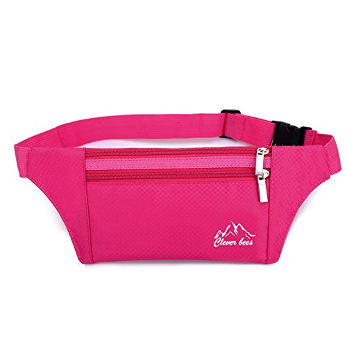 Running Bum Bag Travel Handy Hiking Sport Fanny Pack Waist Belt Zip Pouch