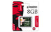 Kingston CF/8GB 8 GB Compact Flash Memory Card, Multi-Colour