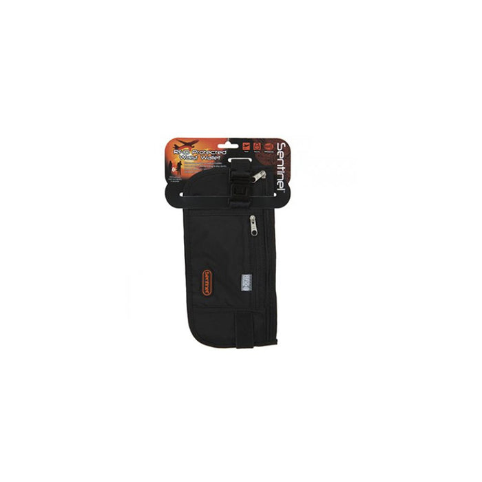 Sentinel RFID Concealed Travel Waist Wallet Holder Safety Anti Theft Block Protection Carry Case