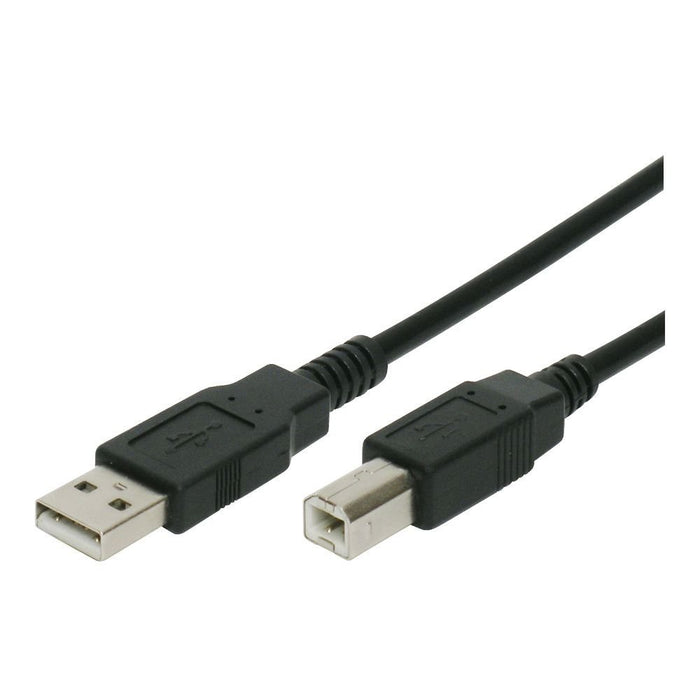 USB A Male to USB B Male Premium High Quality Fast Data Sync Cable Lead For Printers, External Hard Drives and Other USB 2.0 Peripherals
