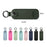 USB Flash Drive Holder Case With Keyring Attachment - 3 Pack Memory Stick Portable Travel Shuttle Carry Case Storage - Holds 1 USB - PU Leather