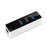 3 Port USB 3.0 Hub and RJ45 10/100/1000 Gigabit Ethernet Hub Converter LAN Wired Network Adapter With Built-In USB 3.0 Cable Black/White Supports Windows XP, Vista, Win 7/8, Mac OS 10.6+, Linux