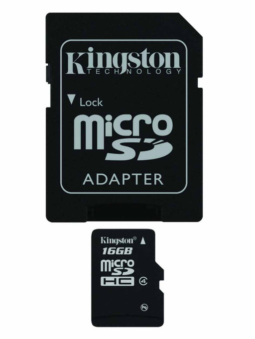 Kingston SDC4/4GB 4 GB (SDC4/4 GB) microSD HC Memory Card, Black
