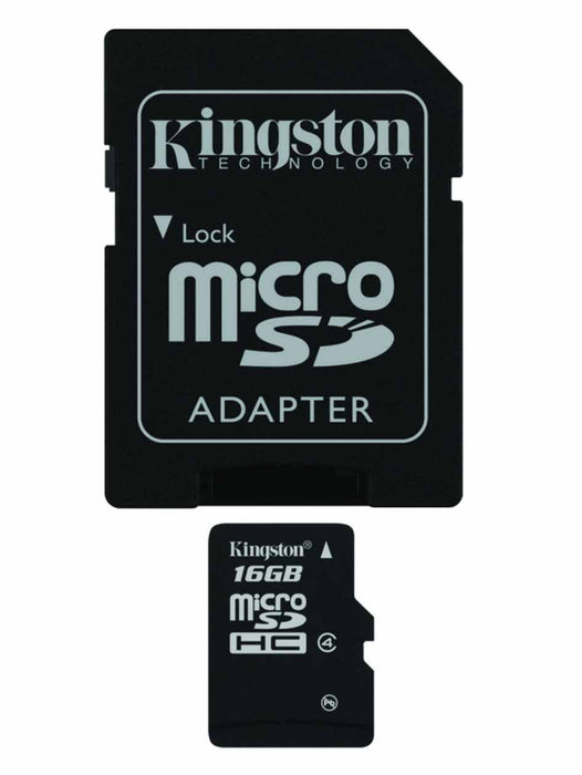 Kingston SDC4/4GB 4 GB (SDC4/4 GB) microSD HC Memory Card, Black