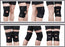 Neoprene Black Knee Support Brace Left & Right Knee With Straps For A Tighter Fasten, Gym, Running, Sports, Football