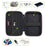 Portable EVA Hard Case For External Hard Drives 2.5" Memory Cards, USB Flash Drives, Memory Card Readers