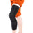 Padded Hexagon Style Long Single Black Knee Support Brace Guard, Bandage Wrap Sleeve Injury Protect, Gym, Running Honeycomb Pad Protector- Extra Large