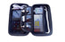 Universal Small Black Travel Organiser For Portable Hard Drives, Cables, USB Flash Drives, Memory Readers