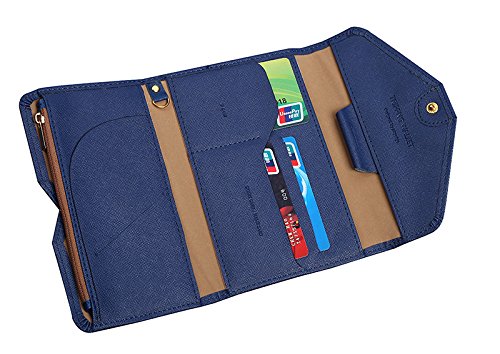 RFID Blocking Passport Wallet Organiser Holder Pouch