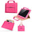 Stand Carry Case Cover Handle Bag Holder Compatible With iPad Mini 1/2/3/4/5 7.9", iPad 2017-18 Air1,2, Pro 9.7, iPad 2019-20, Pro Air,3, iPad Pro 2018-20 11", iPad 2/3/4 9.7"