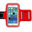 Universal Mobile Phone Reflective Adjustable Armband Case Holder Compatible with Sony Xperia Z1/Z2/Z3, iPhone 6, Samsung S3/S4/S5, Nexus & Other Mobiles