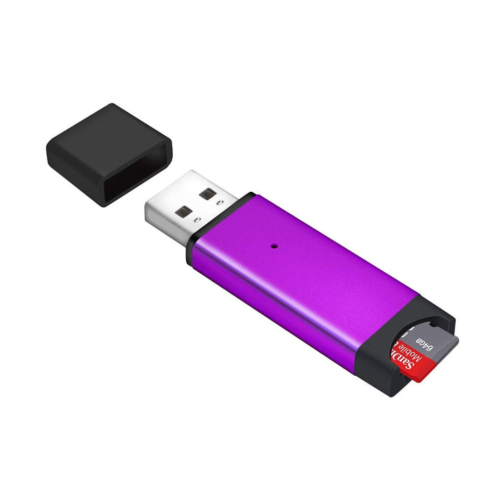 Memwah Micro SD Card Reader - Fast USB 2.0 Adapter for all MicroSD Cards, Micro SDHC, Micro SDXC