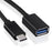 USB 3.1 Type-C OTG Cable Male to Standard Type A USB 3.0 Female OTG Data Cable for New MacBook 12", ChromeBook Pixel, Nokia N1, Tablets, Mobile Phones and Other Type-C Devices, Black