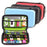 Medium Travel Case Organiser For Electrical Goods, Cables, 12 x USB Sticks, Hard Drives & Mobile Phones - Black