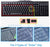 Reusable Waterproof Keyboard Cover, Universal Clear Anti-Dust Keyboard Skin Protector Cover for 104/107 Keys Standard Desktop Keyboard