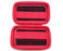 Red/Black Portable Carry Case Organiser Medium, 8 x USB Sticks, Memory Cards, Cables & Mobile Phone Slot