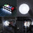 Mini USB Rechargeable LED Torch Flashlight with Keyring Keyring
