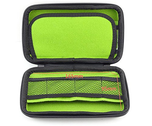 Medium Travel Case Organiser For Electrical Goods, Cables, 12 x USB Sticks, Hard Drives & Mobile Phones - Black