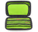 Medium Travel Case Organiser For Electrical Goods, Cables, 12 x USB Sticks, Hard Drives & Mobile Phones - Black