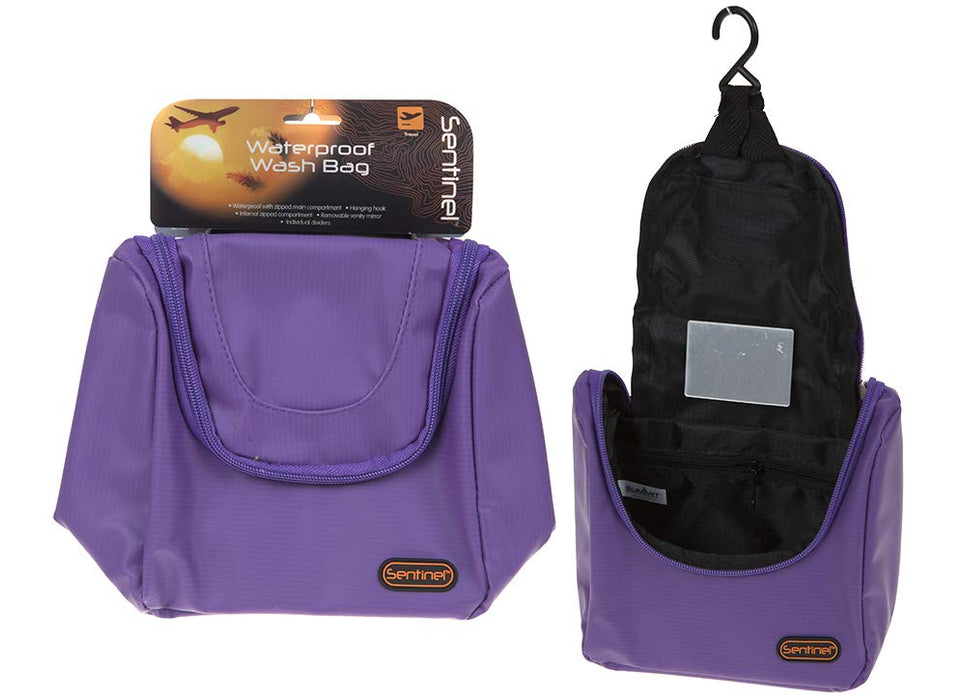 PMS SENTINEL WATERPROOF WASH BAG PURPLE