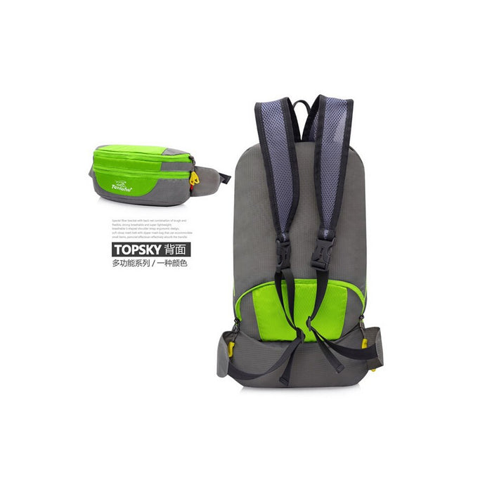 Unisex Lightweight Folding Waterproof Backpack Outdoor Camping Hiking Mountain Climbing Daypack Bag
