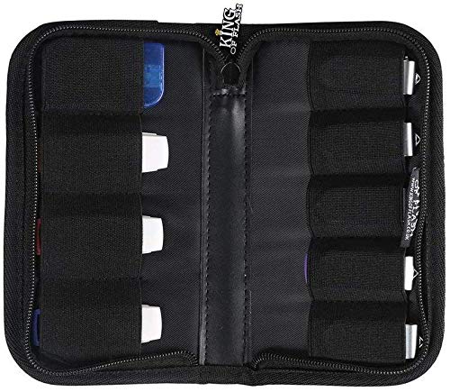 9 x USB Flash Drives Carrying Case With Premium Quality Padded Protection for Flash/Key Drives - Khaki