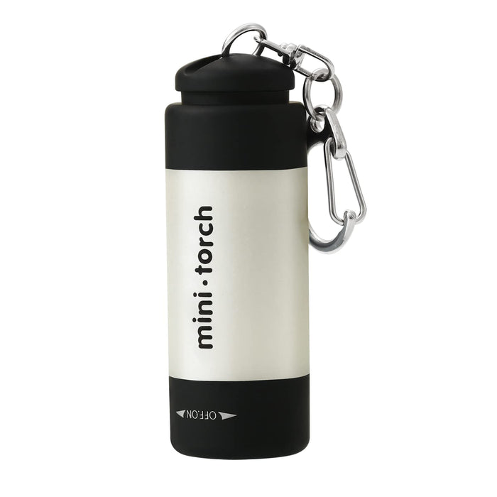Mini USB Rechargeable LED Torch Flashlight with Keyring Keyring