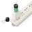 Mini USB Rechargeable LED Torch Flashlight with Keyring Keyring