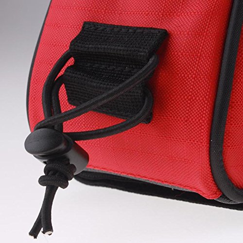 Universal Bicycle, Cycling Smartphone Bag Case Tube Style Holder For Mobile Phones 4.2" to 5.5" In Black