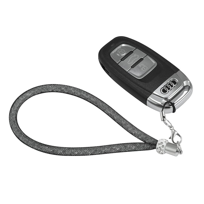 [8] Sparkly Wrist Lanyards Strap, Rhinestone Diamond Decorative Crystal Pendant Glitter Bling Wrist Strap for Keys, Smartphone, Camera, Necklace ID Card Badge Holder