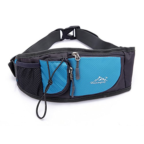 Durable Unisex Outdoor Waterproof Camping Hiking Running Walking Daypack Bag Lightweight Bum Bag Holder