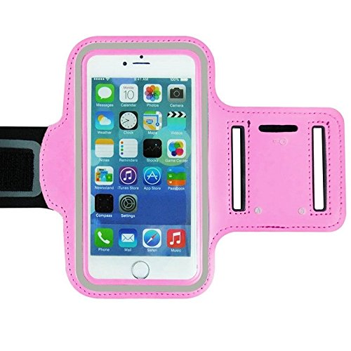 Universal Mobile Phone Reflective Adjustable Armband Case Holder Compatible with Sony Xperia Z1/Z2/Z3, iPhone 6, Samsung S3/S4/S5, Nexus & Other Mobiles