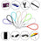[8] Sparkly Wrist Lanyards Strap, Rhinestone Diamond Decorative Crystal Pendant Glitter Bling Wrist Strap for Keys, Smartphone, Camera, Necklace ID Card Badge Holder