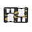 Memory Card Credit Card Style Storage Holders for (2 SD & 4 Micro SD Camouflage) Writable Labels, Ultra Thin, Credit Card Size Holder One Size