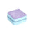 My Treasure Box Small Jewellery Box, Travel Portable Jewelry Case Storage Holder with Mirror and Zipper for Earrings Rings Necklaces