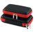Red/Black Portable Carry Case Organiser Medium, 8 x USB Sticks, Memory Cards, Cables & Mobile Phone Slot