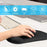 Black Anti-Slip Comfort Mouse Pad With Gel Foam Rest Wrist Support For PC, Laptop