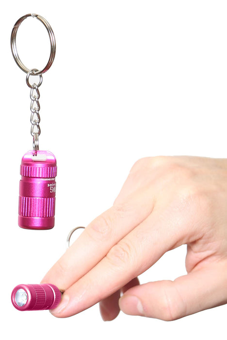 Mini LED Torch Keychain Flashlight Small | Batteries Included | Ultra Powerful Waterproof LED Flashlight On Home Keychain for Camping, Travelling, Outdoor Emergency