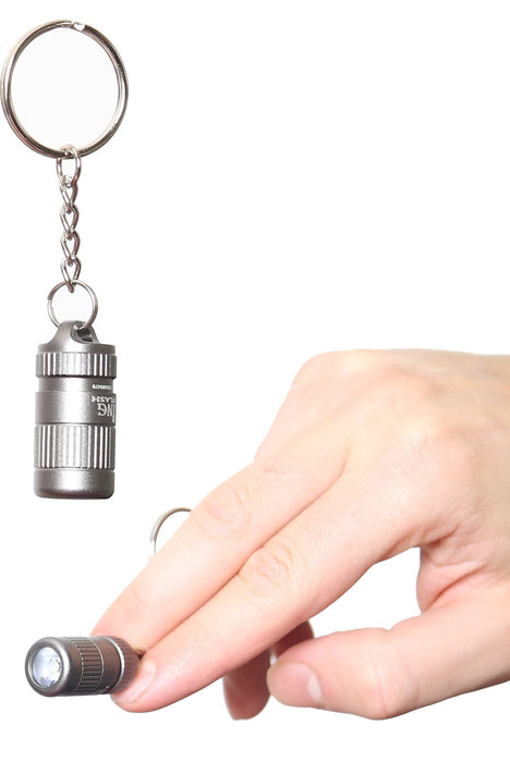 Mini LED Torch Keychain Flashlight Small | Batteries Included | Ultra Powerful Waterproof LED Flashlight On Home Keychain for Camping, Travelling, Outdoor Emergency