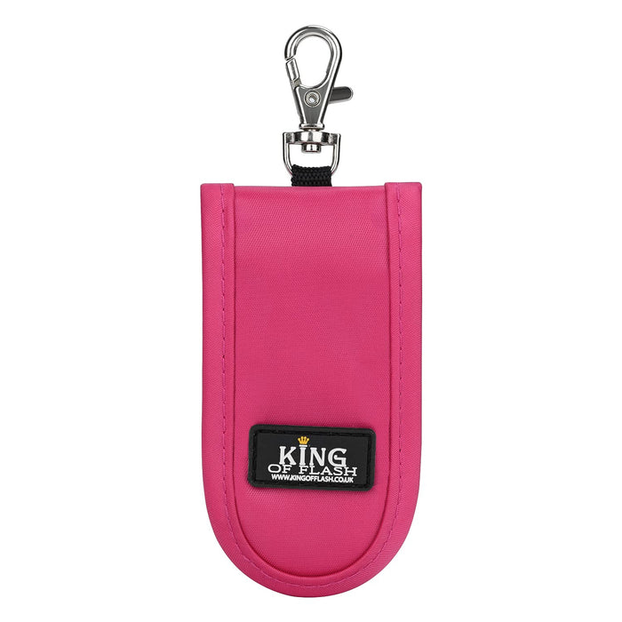 USB Flash Drive Portable Travel Memory Stick Shuttle Carry Case - Holds 2 USB Sticks with Keyring Hook