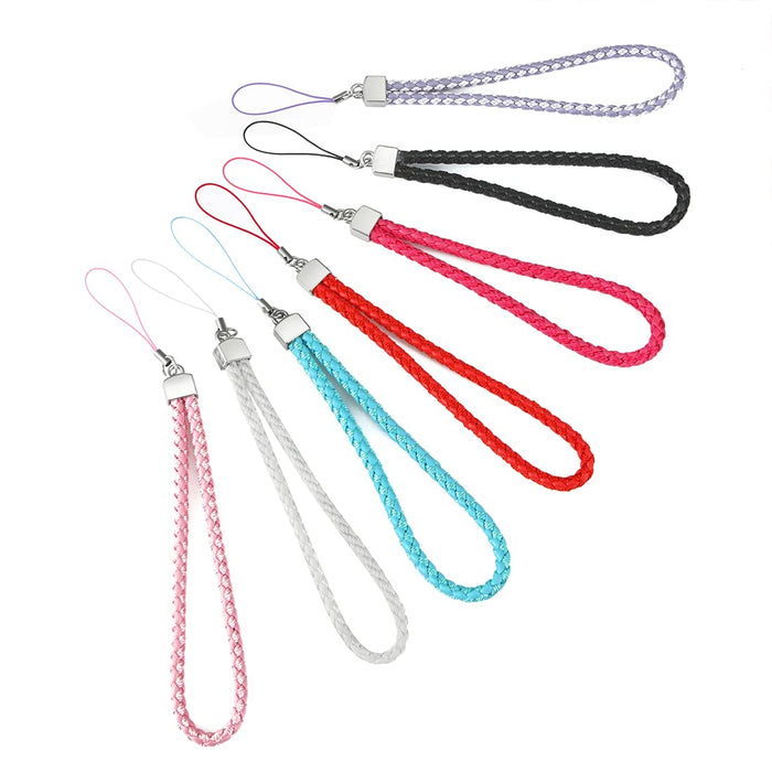 [7 PCS] Premium Material 14 Lanyard Neck Strap - Lanyard for Neck - Safety Breakaway 2.5 Inch Strip for Mobile Phones, ID Cards, USB Flash Drives & Keys